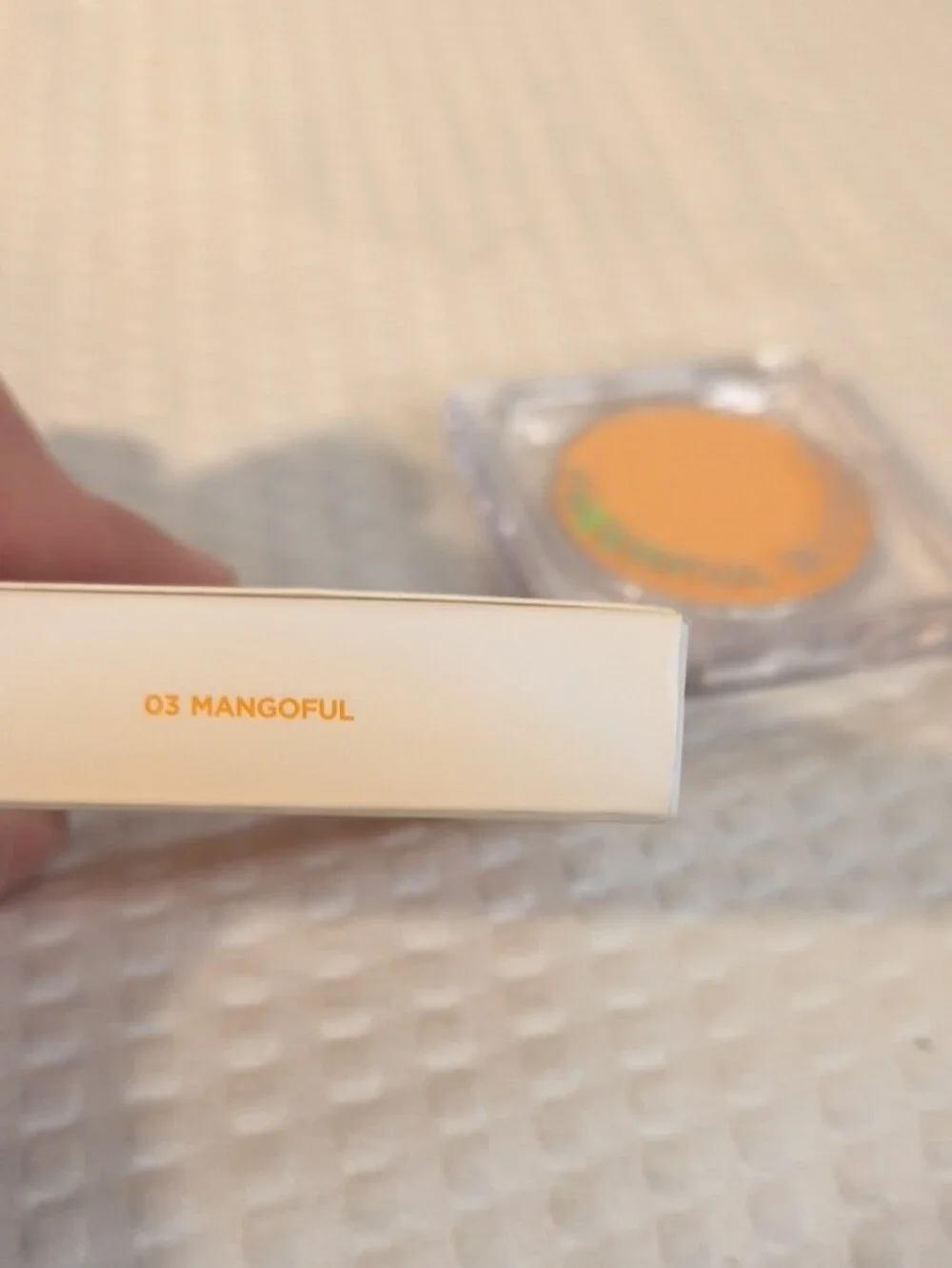 Peach C Kbeauty Cheerful Blusher Creamy Peach Blush In 03 Mangoful